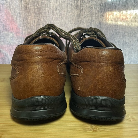 Mephisto Match Runoff Sz 13 Mens Brown Leather Shoes Sneakers Walking Lace Up main image 8